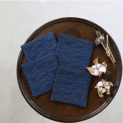 Kasumi  – 青清流柄 西陣織 コースター