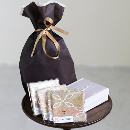 Kasumi  – 光輪菱柄 西陣織 コースター