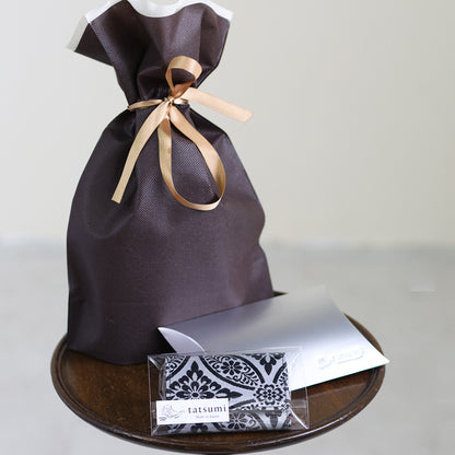 Nagara – 黒華紋 西陣織 キーケース