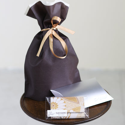 Nagara – 金彩大花文様 西陣織 キーケース