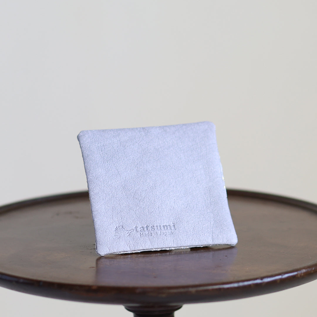 Kasumi –  Reflected Diamond Pattern in Nishijin-ori Coaster