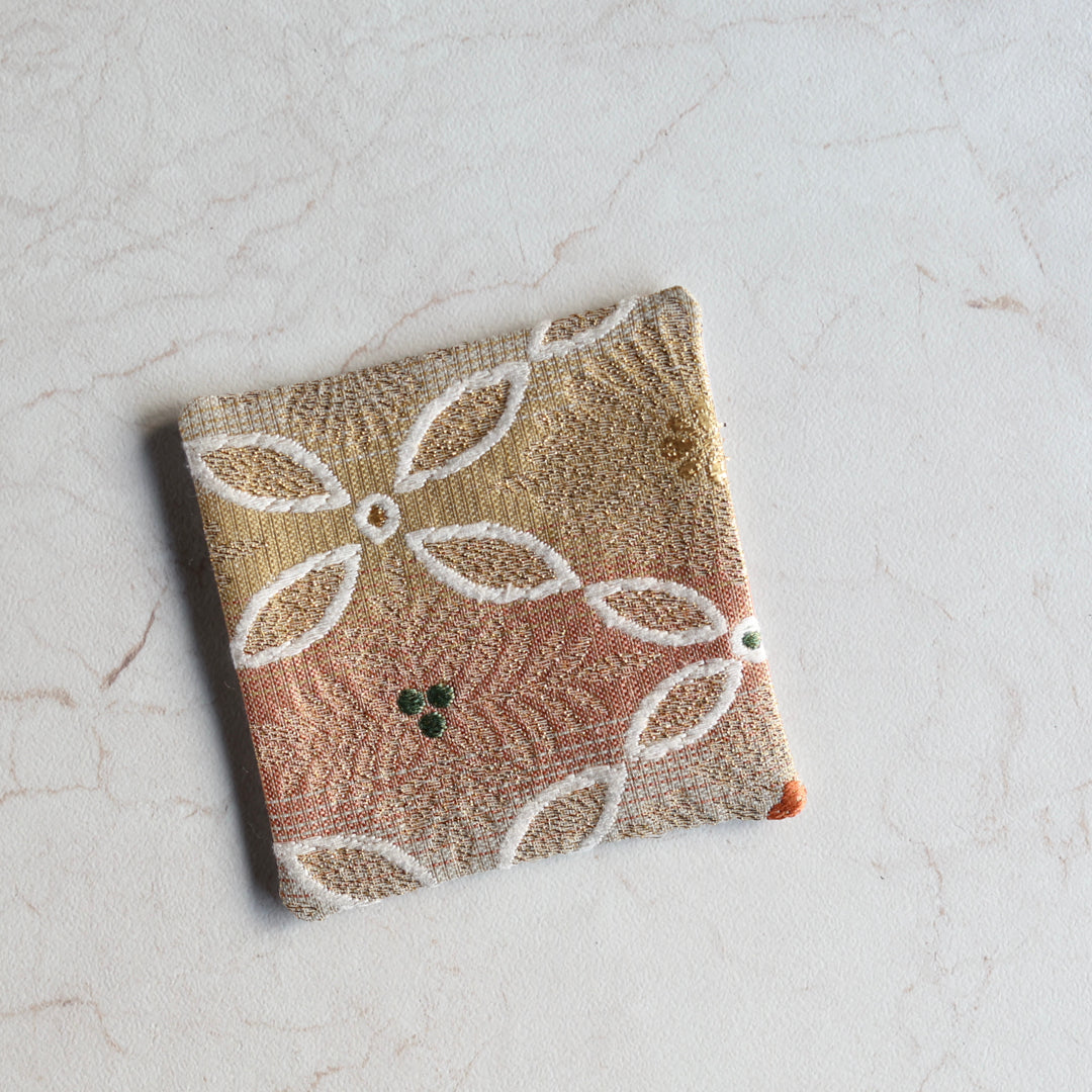 Kasumi  – 光輪菱柄 西陣織 コースター