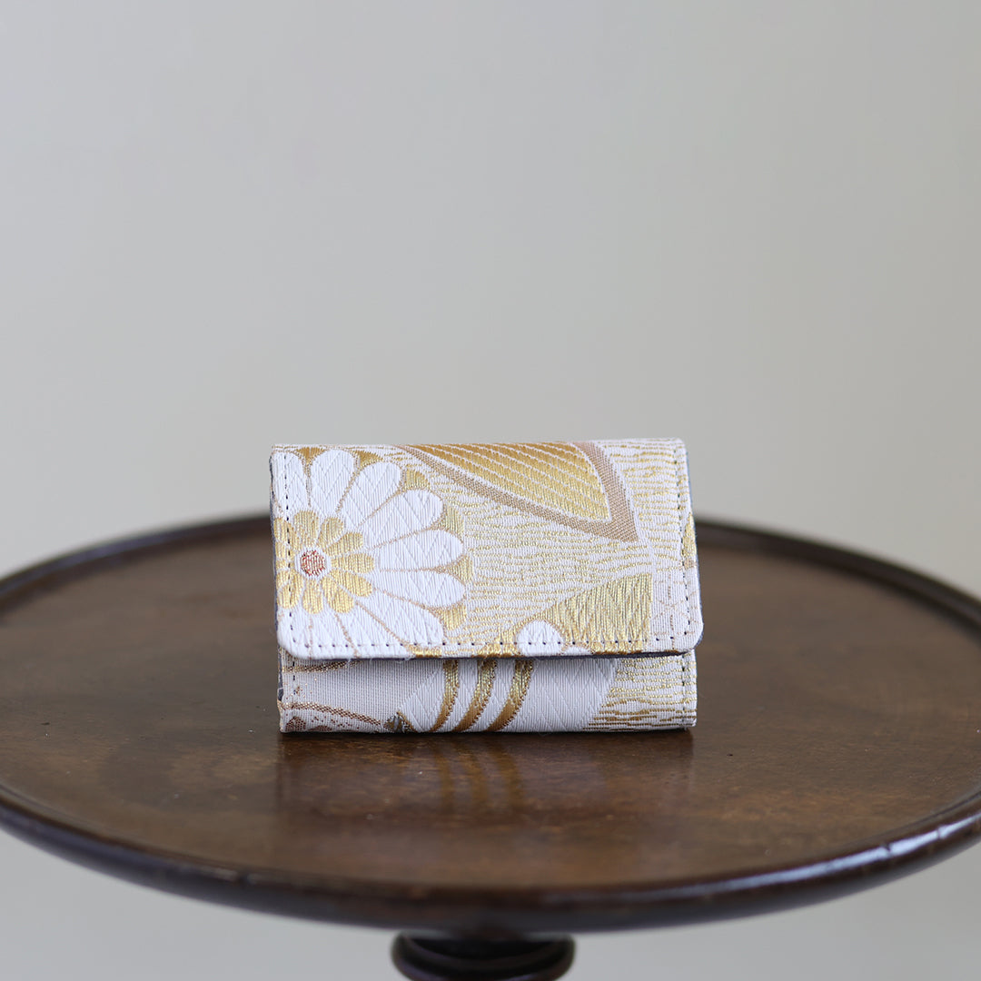 Nagara – 金彩大花文様 西陣織 キーケース