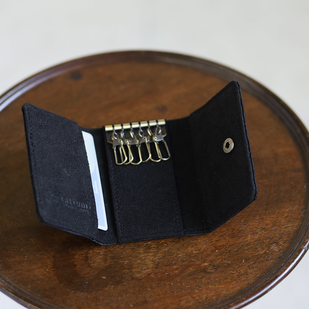 Nagara – ゼブラ柄 西陣織 キーケース